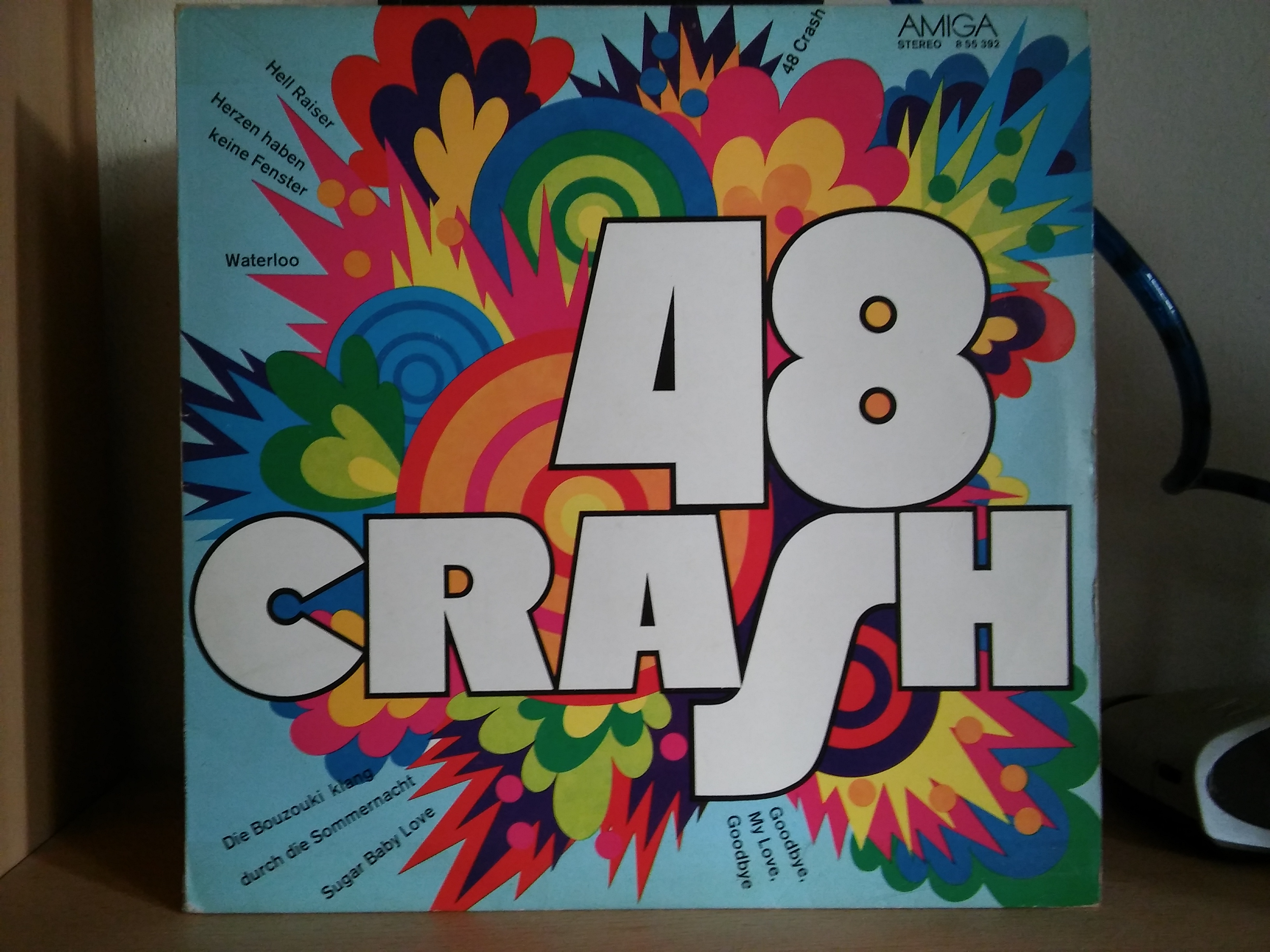 +Schallplatte Amiga Vinyl Sampler DDR 48 crash 