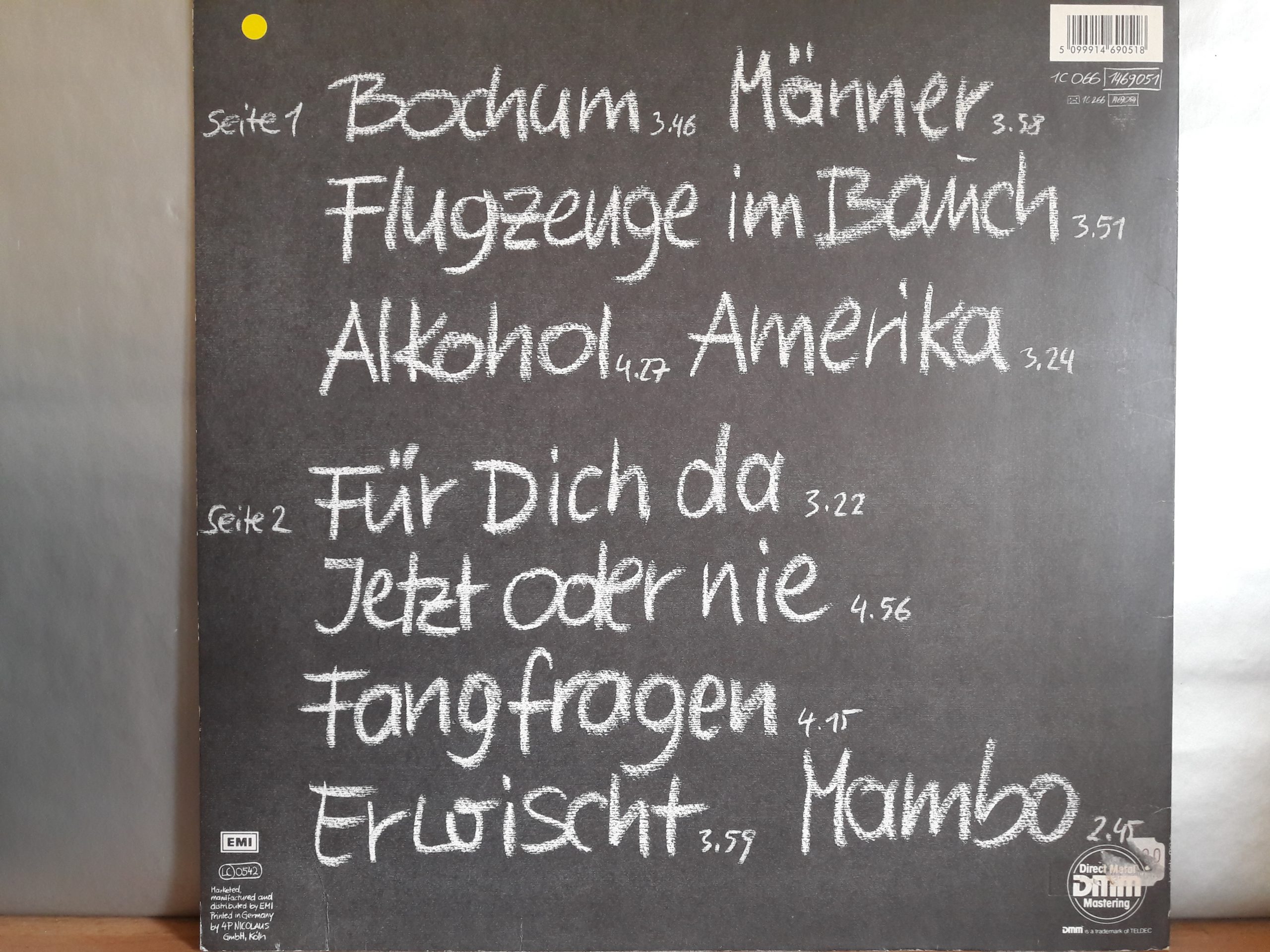 Bochum single grönemeyer