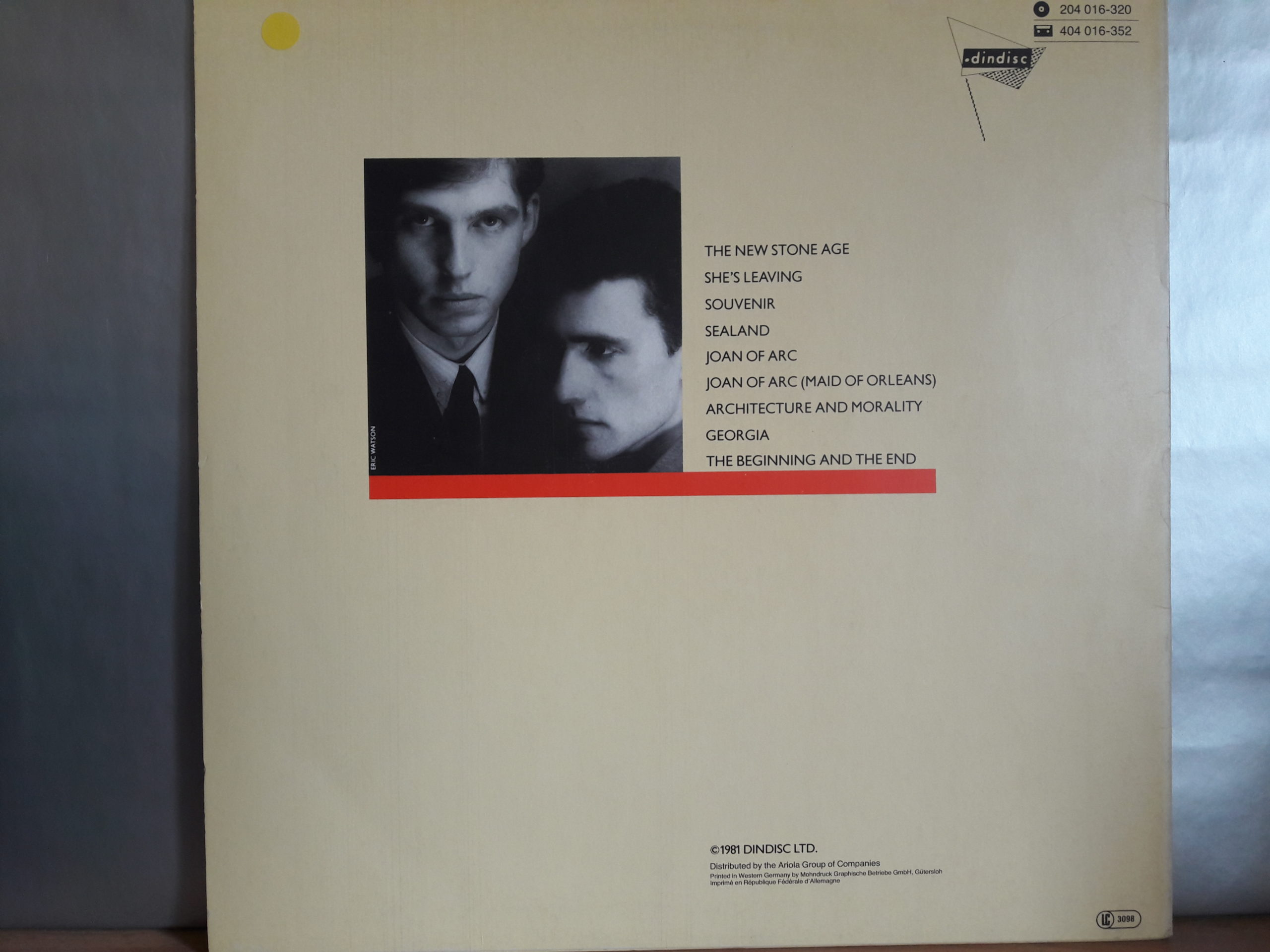 Orchestral Manoeuvres In The Dark ‎– Architecture & Morality (1981 - Orchestral Manoeuvres In The Dark Architecture & Morality