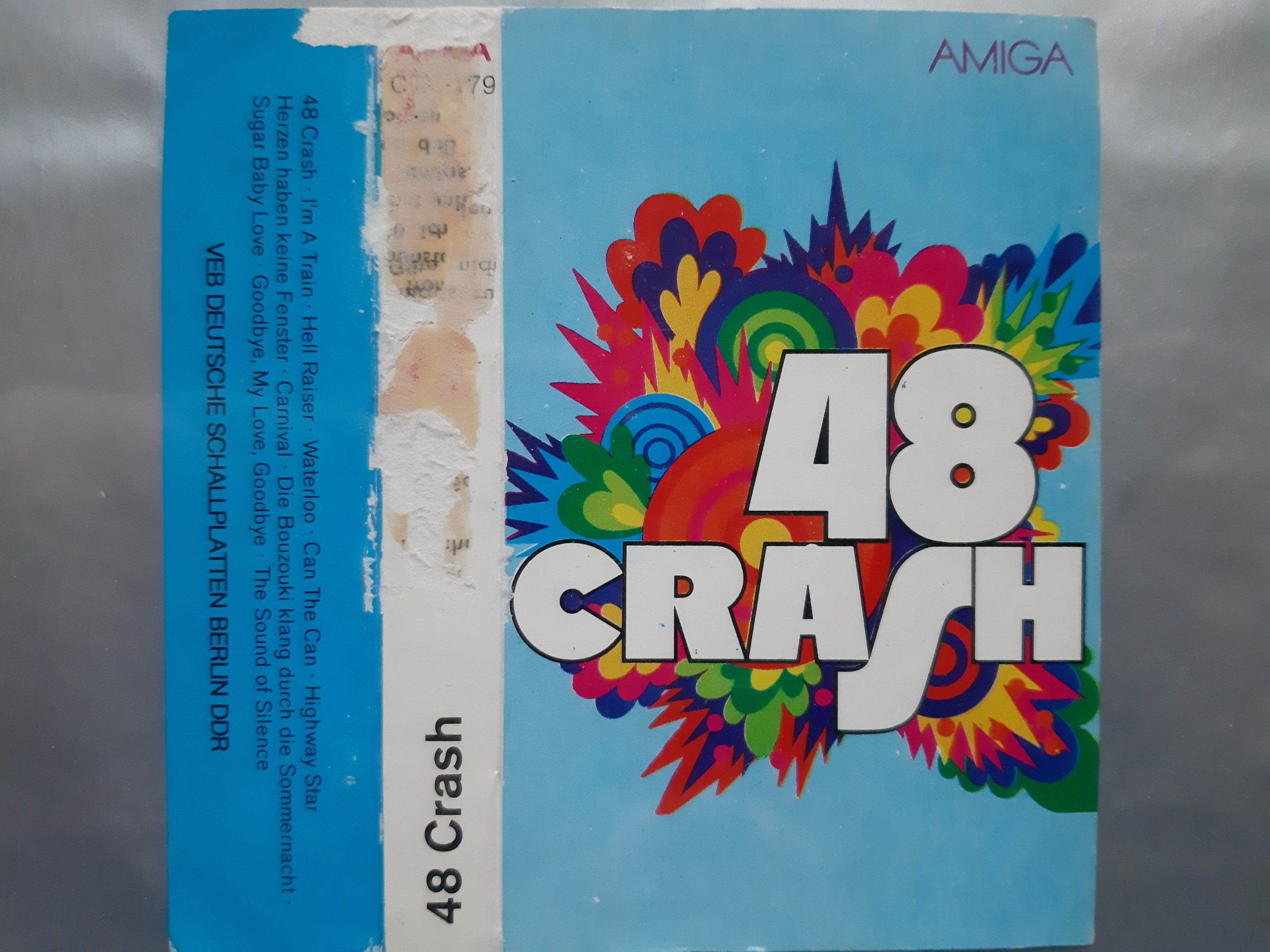 Sampler +Schallplatte Amiga Vinyl DDR 48 crash 